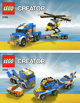 5765 Transport Truck (Certified) LEGO Creator