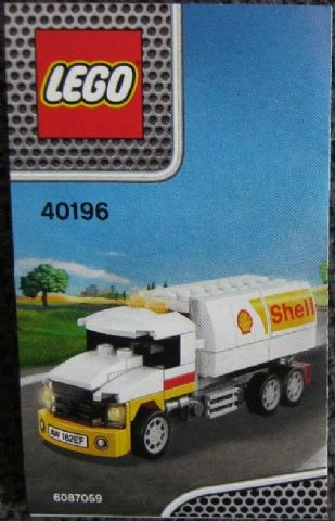 40196 Shell Tanker (Used) LEGO Shell