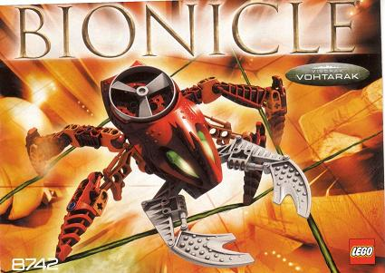 8742 Visorak Vohtarak (Certified) LEGO BIONICLE