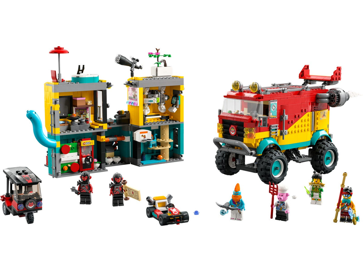 80038 Monkie Kid's Team Van (Retired) LEGO Monkie Kid