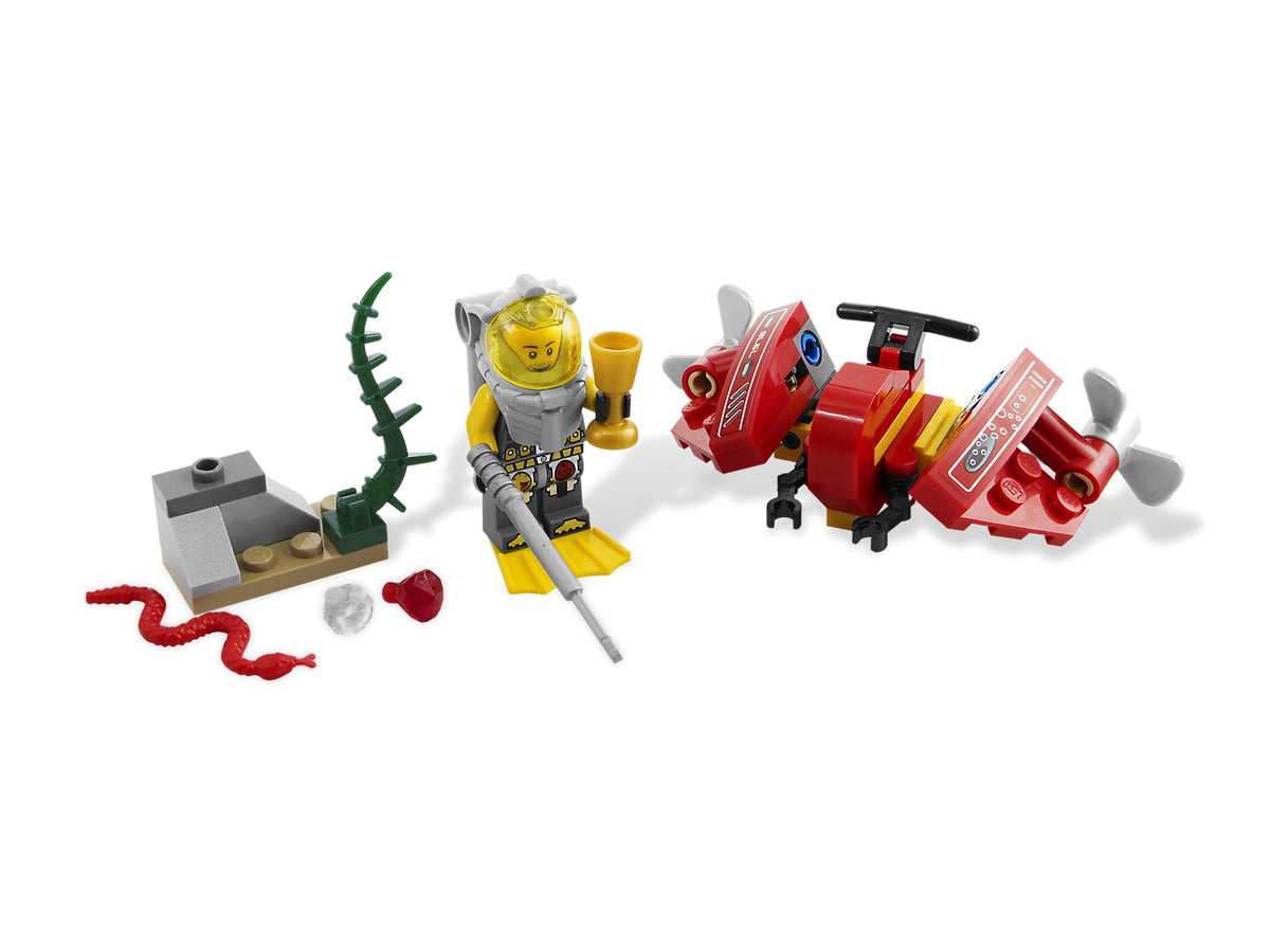 7976 Ocean Speeder (Used) LEGO Atlantis
