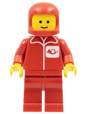 Post Office - Red Legs, Red Classic Helmet (post002)