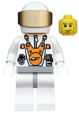 Mars Mission Astronaut with Helmet and Cheek Lines (mm012)