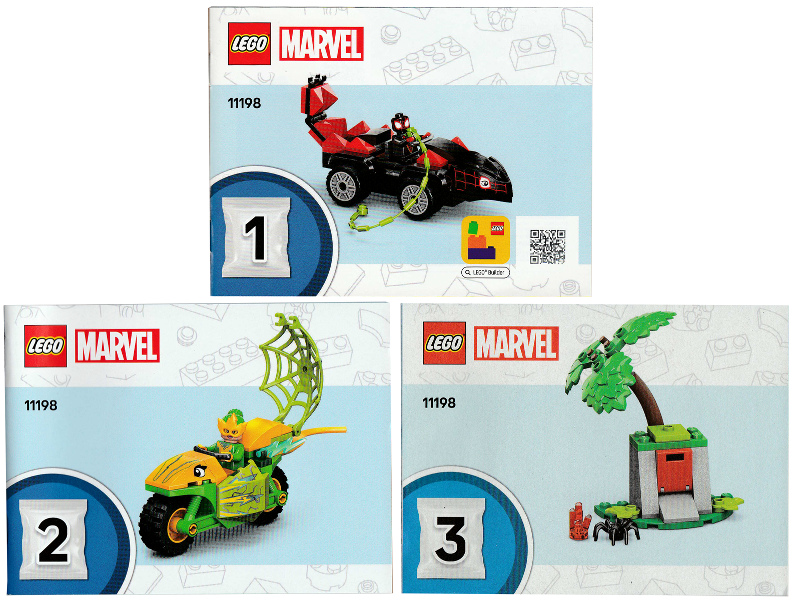 11198 Spin and Electro Dinosaur Vehicle Chase (Used) LEGO Super Heroes