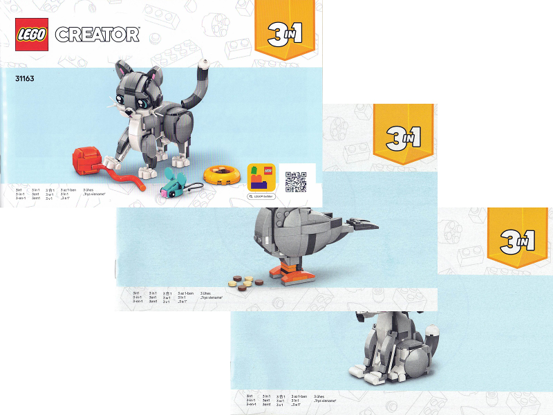 31163 Playful Cat (Used) LEGO Creator