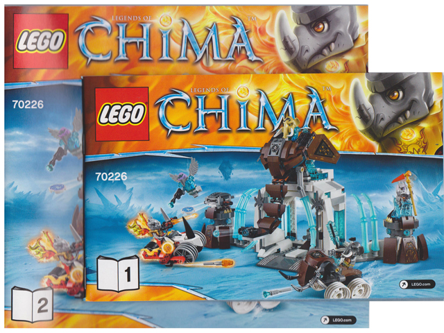 70226 Mammoth's Frozen Stronghold (Used) LEGO Legends of Chima