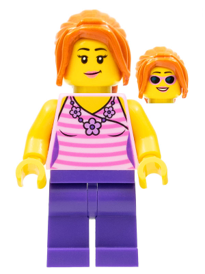 Supermarket Female Customer (twn229)