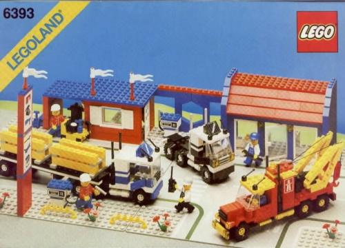 6393 Big Rig Truck Stop (Used) LEGO Town