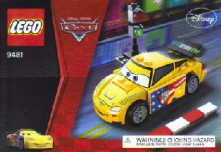 9481 Jeff Gorvette (Used) LEGO Disney