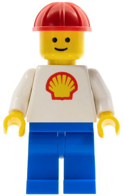 Shell - Classic - Blue Legs, Red Construction Helmet (shell012)