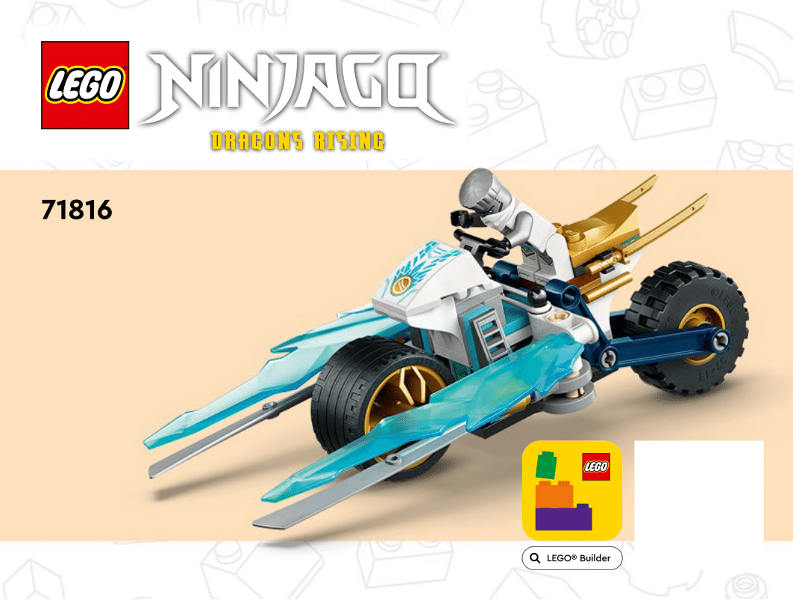 71816 Zane's Ice Motorcycle (Certified) LEGO Ninjago