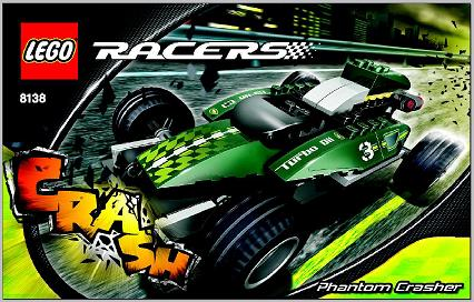 8138 Phantom Crasher (Certified) LEGO Racers