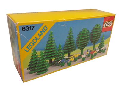 6317 Trees and Flowers (Retired) LEGO Town