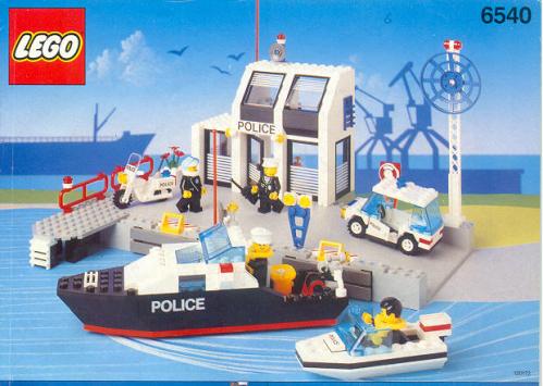 6540 Pier Police (Certified) LEGO Town