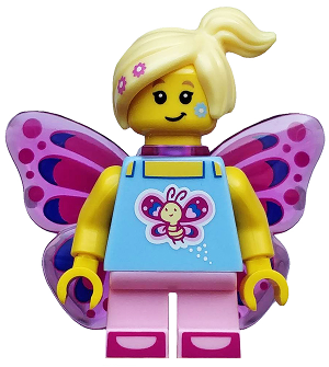 Butterfly Girl, Series 17 (Minifigure Only) (col292)