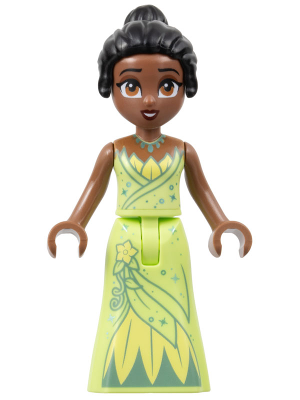 Tiana - Metallic Pointed Necklace, Thin Hinge Skirt (dis119)