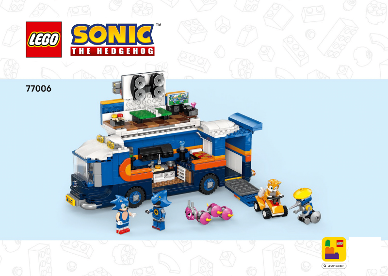 77006 Team Sonic Command Truck (Certified) LEGO Sonic
