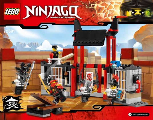 70591 Kryptarium Prison Breakout (Used) LEGO Ninjago