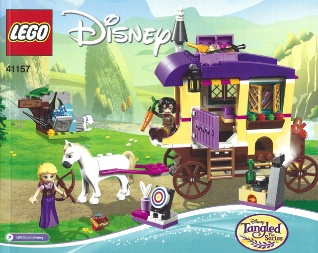 41157 Rapunzel's Travelling Caravan (Used) LEGO Disney