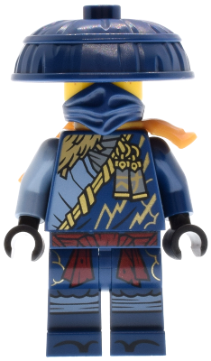 Rogue (Jay) - Dark Blue Hat, Shoulder Armor (njo0941)
