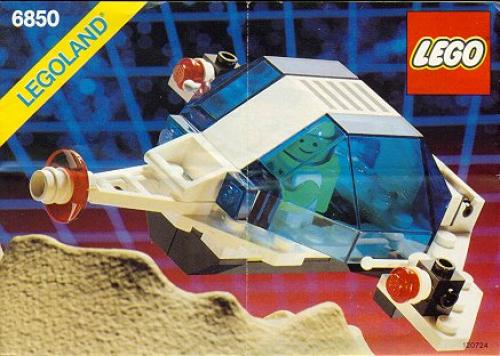 6850 Auxiliary Patroller (Certified) LEGO Space