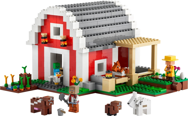 21187 The Red Barn (Retired) LEGO Minecraft
