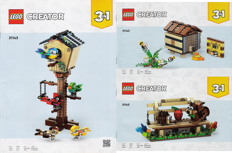 31143 Birdhouse (Used) LEGO Creator