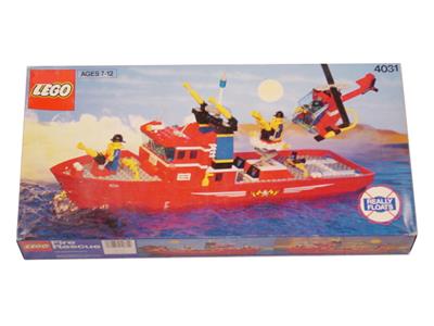 4031 Firefighter (Retired) LEGO Boats