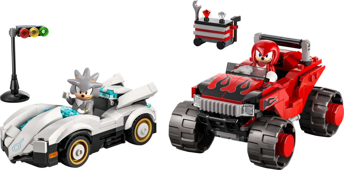 77118 Silver's Car vs. Knuckles' Monster Truck (Certified) LEGO Sonic