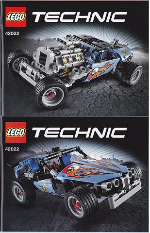42022 Hot Rod (Used) LEGO TECHNIC