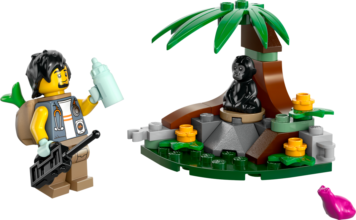 30665 Baby Gorilla Encounter (Used) LEGO City