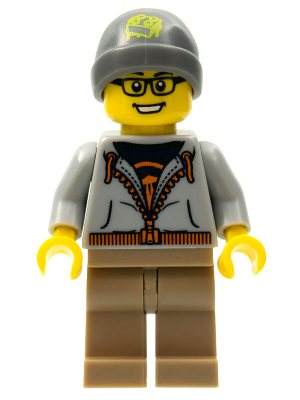 Street Skater (Minifigure Only) (col057)