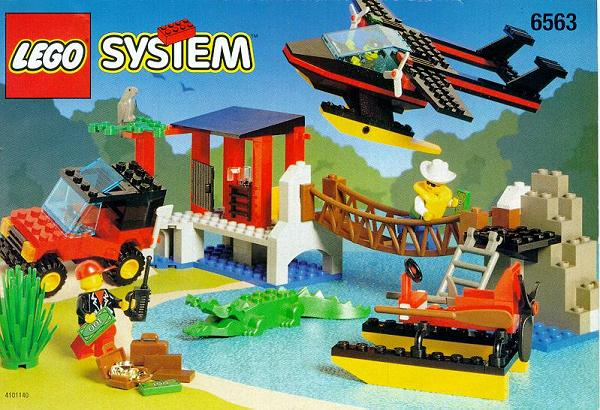 6563 Gator Landing (Certified) LEGO Town