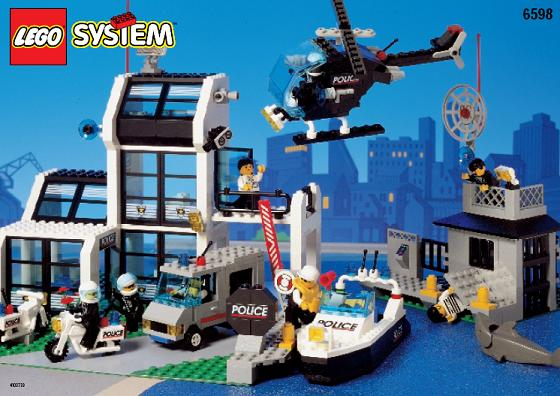 6598 Metro PD Station (Certified) LEGO Town
