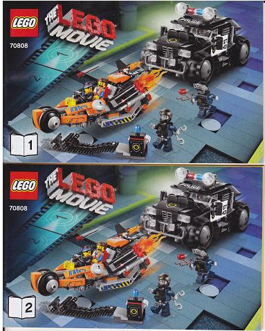 70808 Super Cycle Chase (Used) LEGO The LEGO Movie