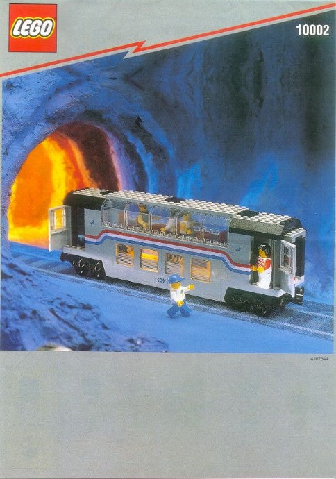 10002 Railroad Club Car (Used) LEGO Trains