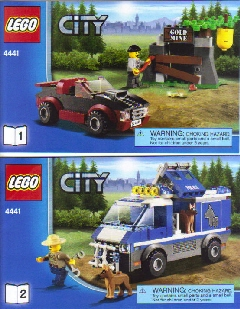 4441 Police Dog Van (Used) LEGO City
