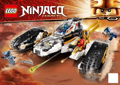 71739 Ultra Sonic Raider (Used) LEGO Ninjago