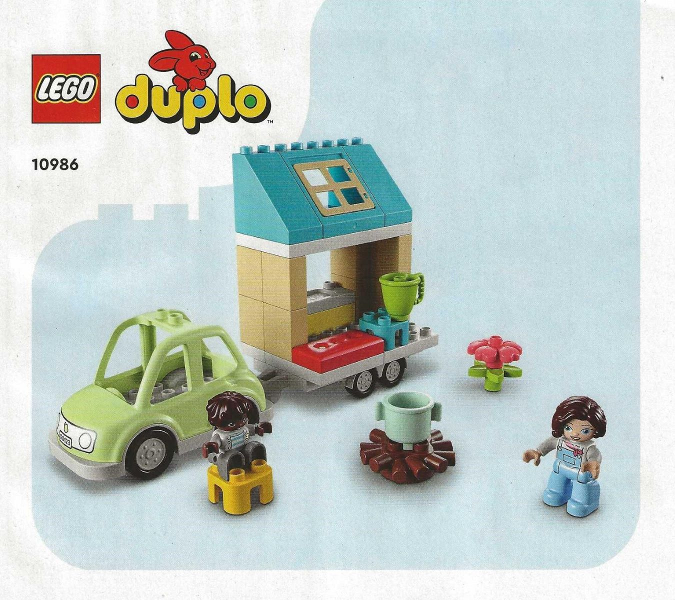10986 Family House on Wheels (Certified) LEGO DUPLO