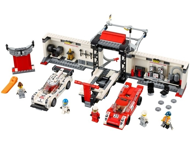 75876 Porsche 919 Hybrid and 917K Pit Lane (Retired) LEGO Speed Champions