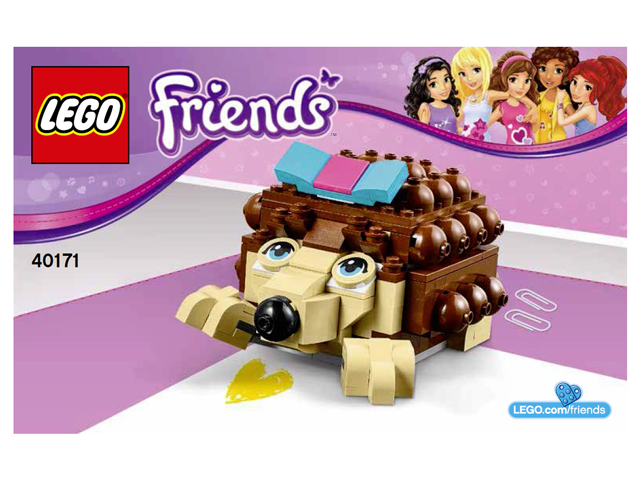 40171 Hedgehog Storage (Certified) LEGO Friends