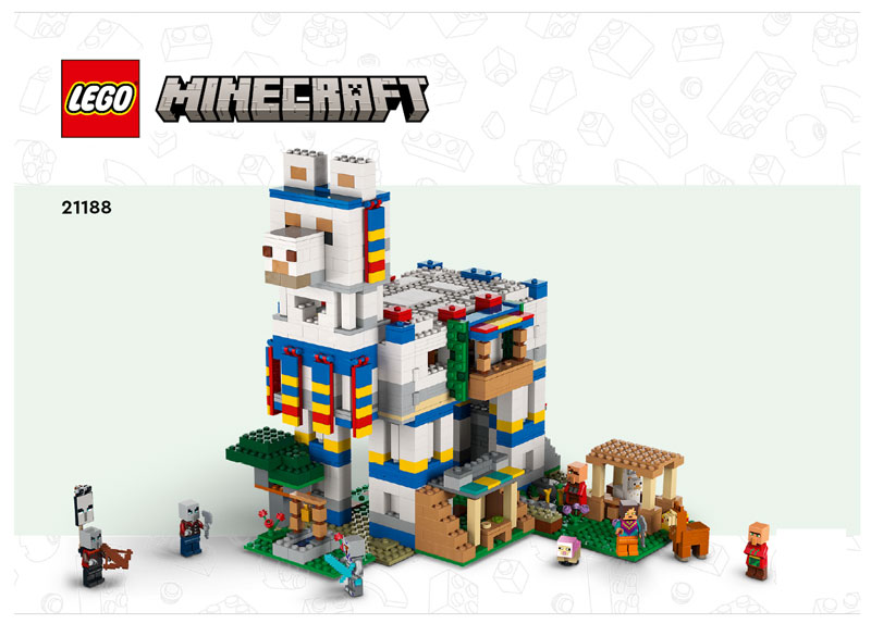 21188 The Llama Village (Used) LEGO Minecraft