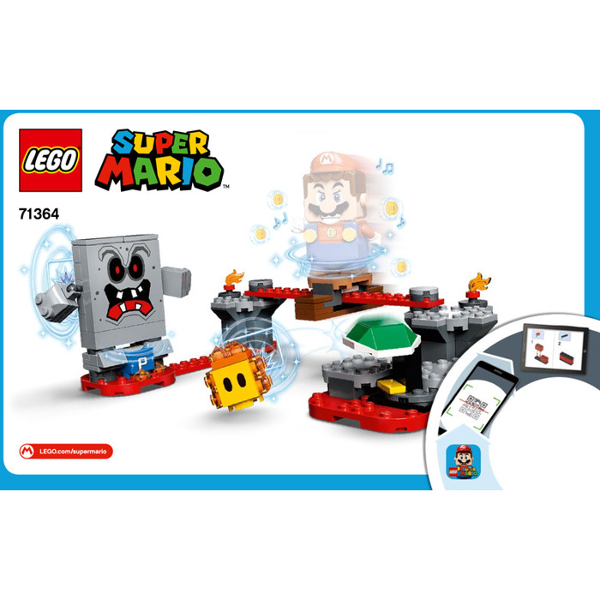 71364 Whomp's Lava Trouble - Expansion Set (Certified) LEGO Super Mario