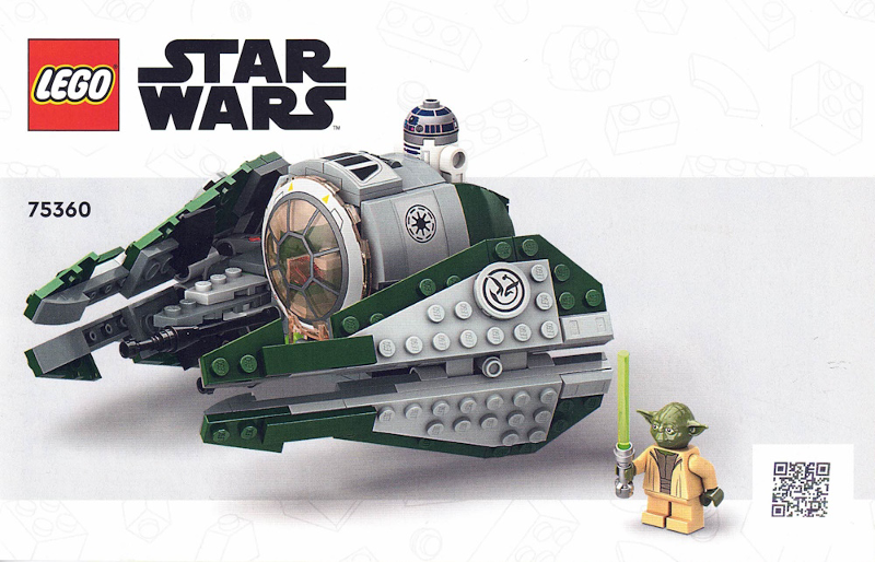 75360 Yoda's Jedi Starfighter (Used) LEGO Star Wars