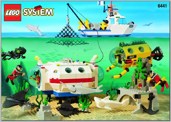 6441 Deep Reef Refuge (Certified) LEGO Town