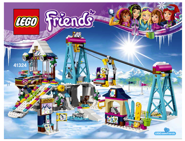 41324 Snow Resort Ski Lift (Certified) LEGO Friends