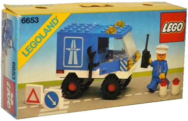 6653 Highway Maintenance Truck (Retired) LEGO Town