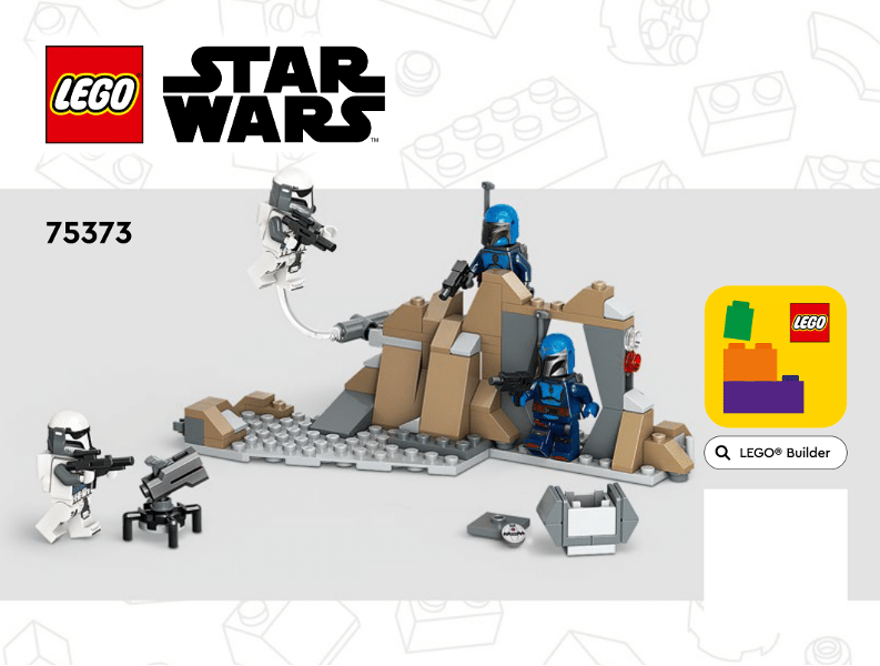 75373 Ambush on Mandalore Battle Pack (Certified) LEGO Star Wars