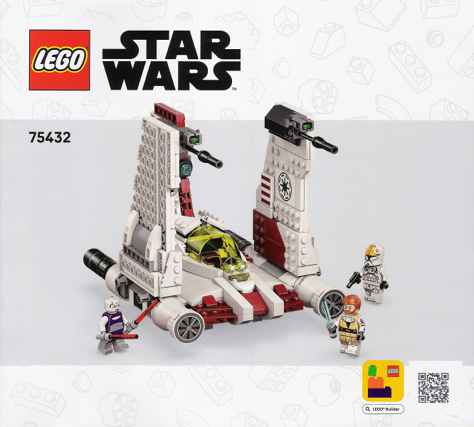 75432 V-19 Torrent Starfighter (Used) LEGO Star Wars