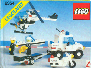 6354 Pursuit Squad (Used) LEGO Town